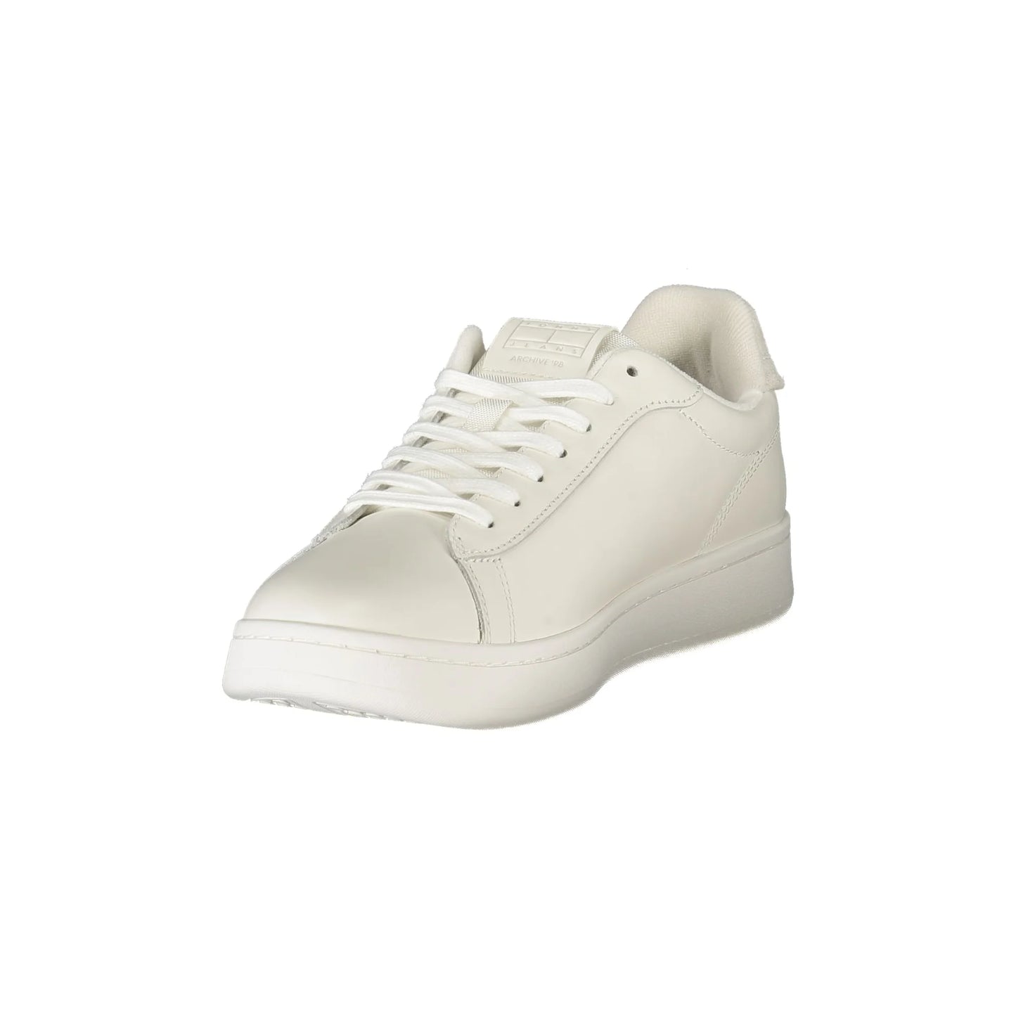 TOMMY HILFIGER Calzatura Sportiva Uomo Bianca con Lacci Sneakers bianco - vista 3