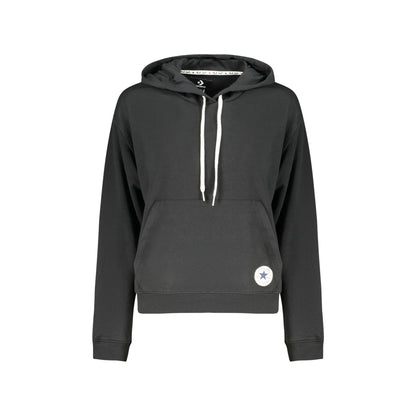 CONVERSE FELPA SENZA ZIP DONNA NERO