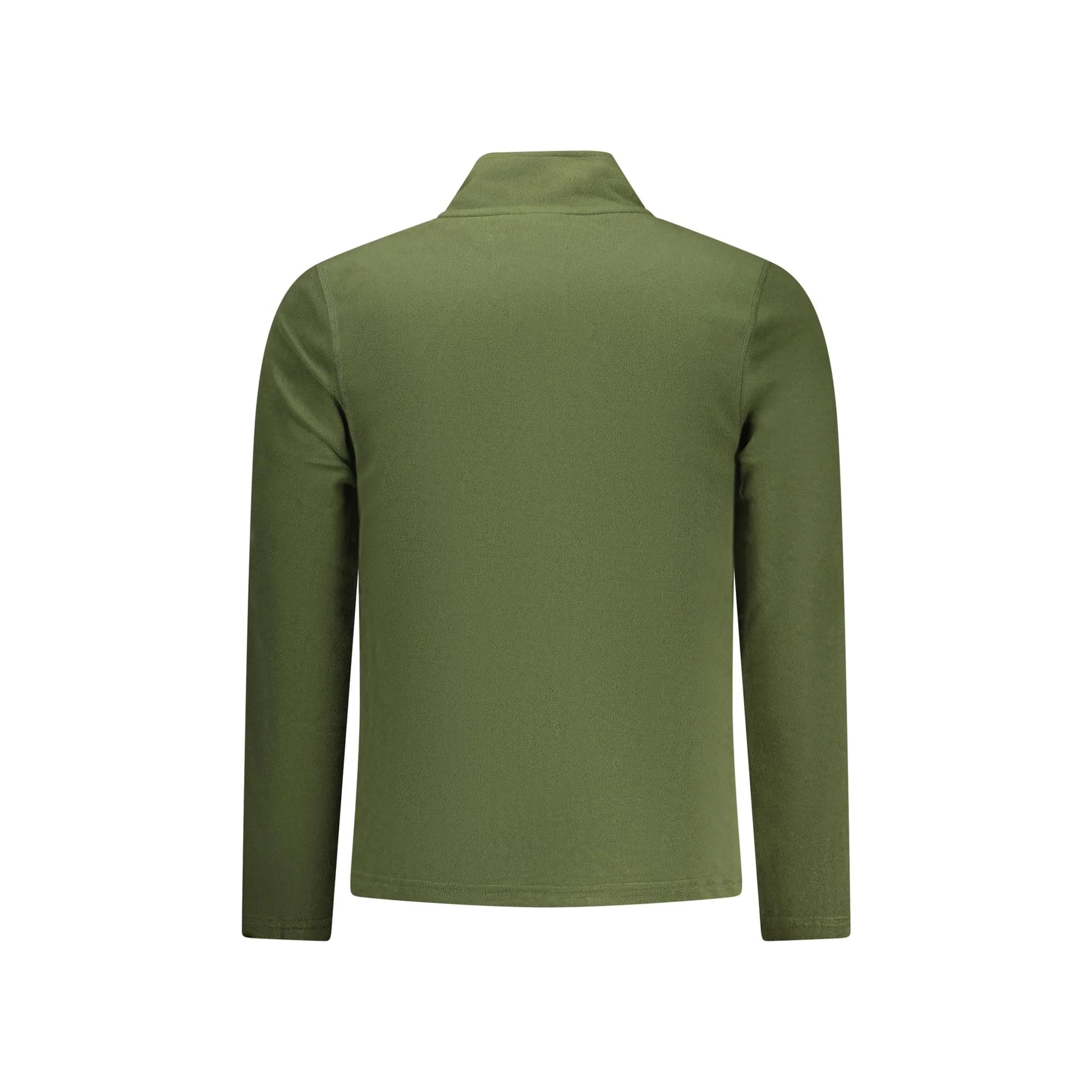 U.S. Grand Felpa Uomo Verde Zip Pile Ricamo Logo Felpe - vista 2