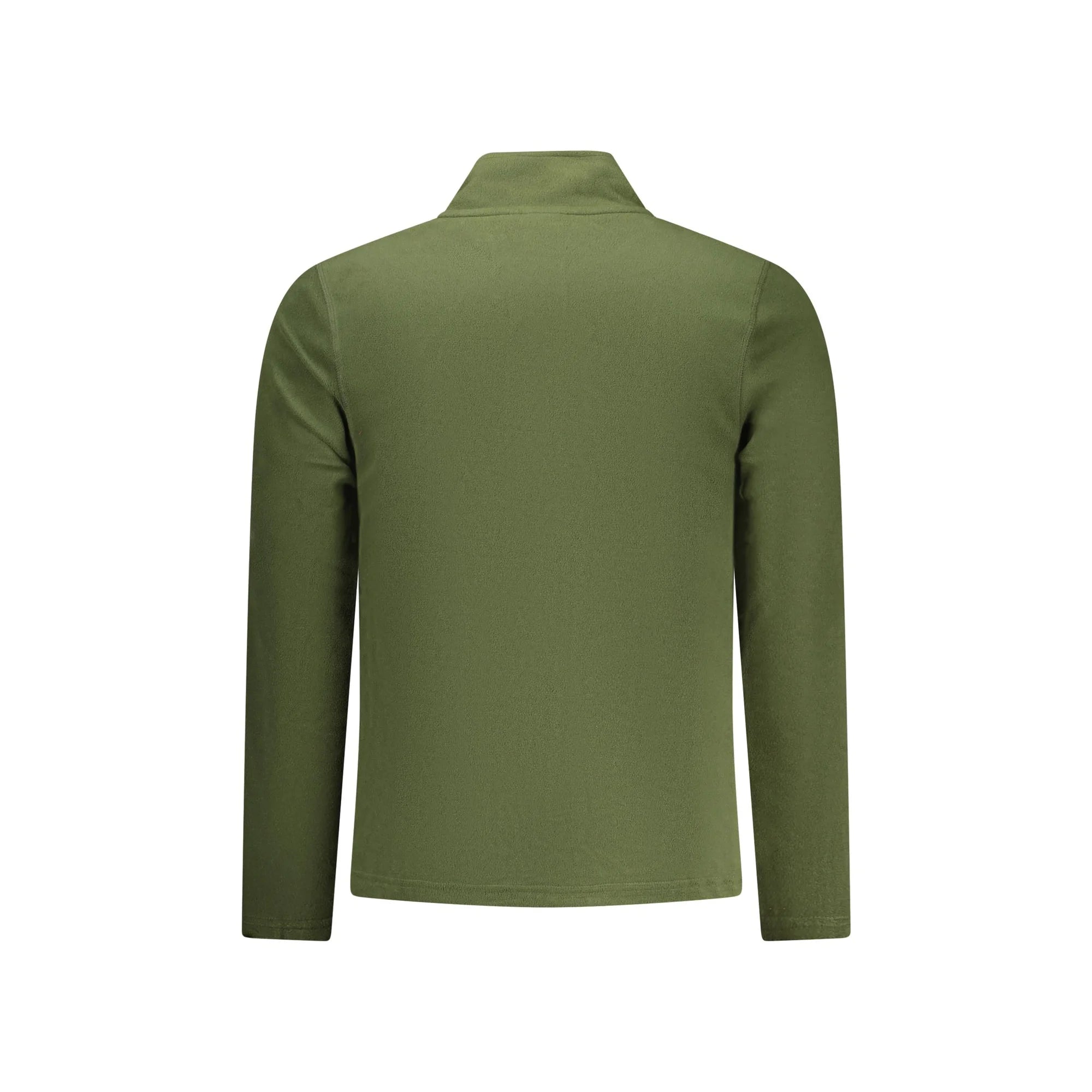 U.S. GRAND FELPA CON ZIP UOMO VERDE