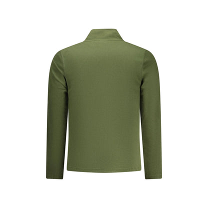 U.S. Grand Felpa Uomo Verde Zip Pile Ricamo Logo Felpe - vista 2