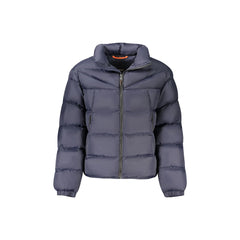 Napapijri Giubbotto Uomo Blu Relaxed Fit con Tasche e Dettagli Logo