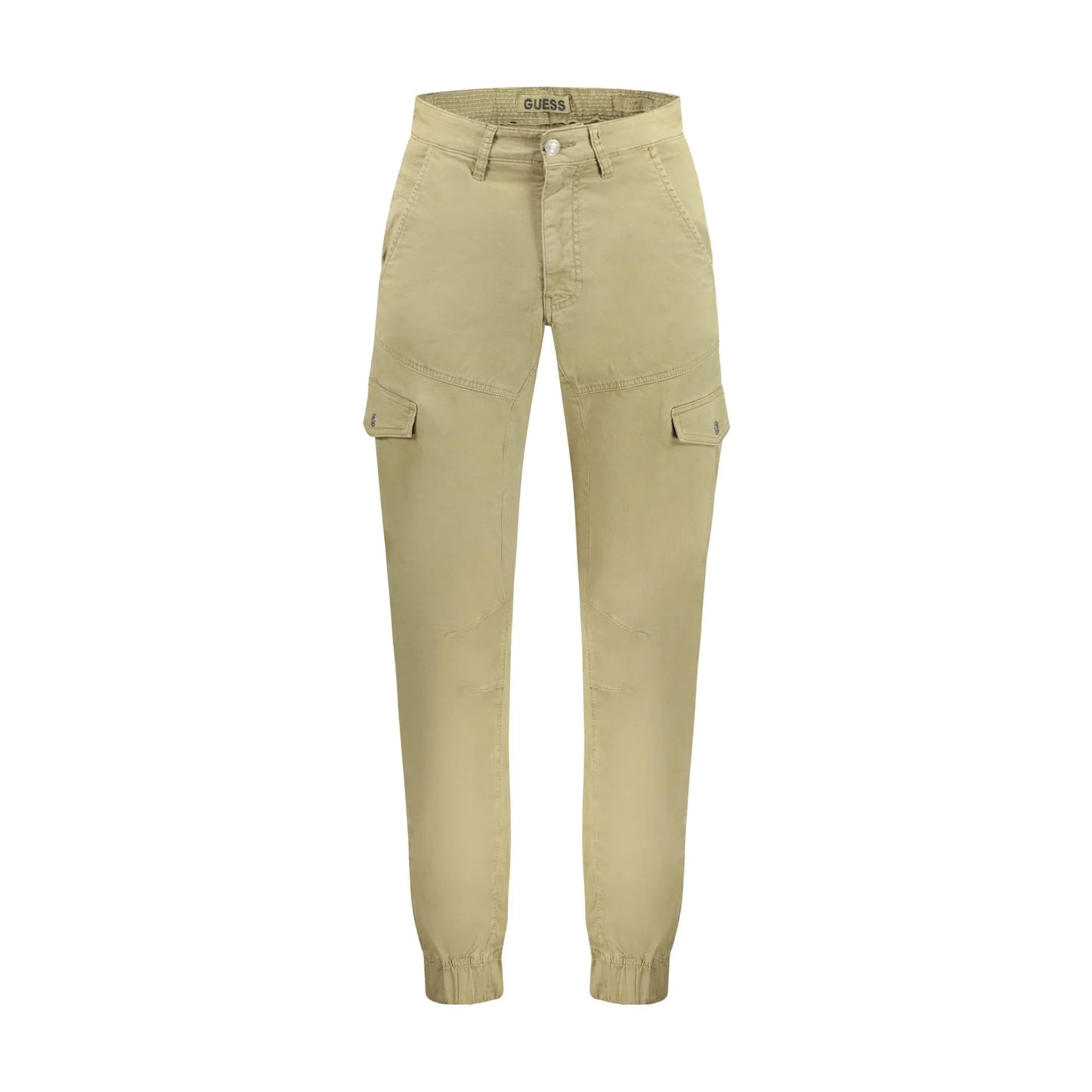 Guess Jeans Pantaloni Uomo Verde Slim Fit con Logo - foto prodotto