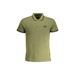 Cavalli Class Polo Maniche Corte Uomo Verde Ricamo