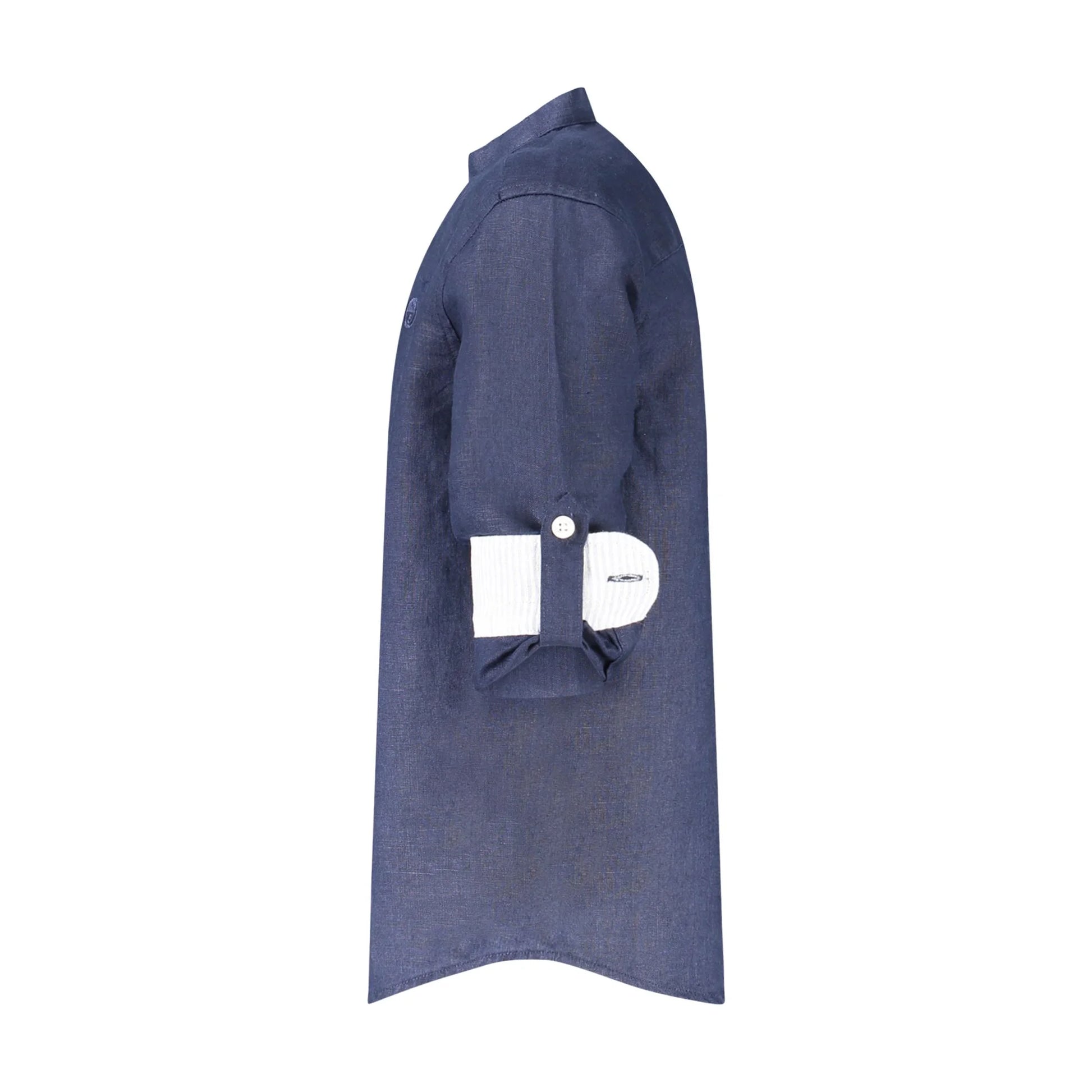 North Sails Camicia Maniche Lunghe Bambino Blu Ricamo Camicie - vista 3