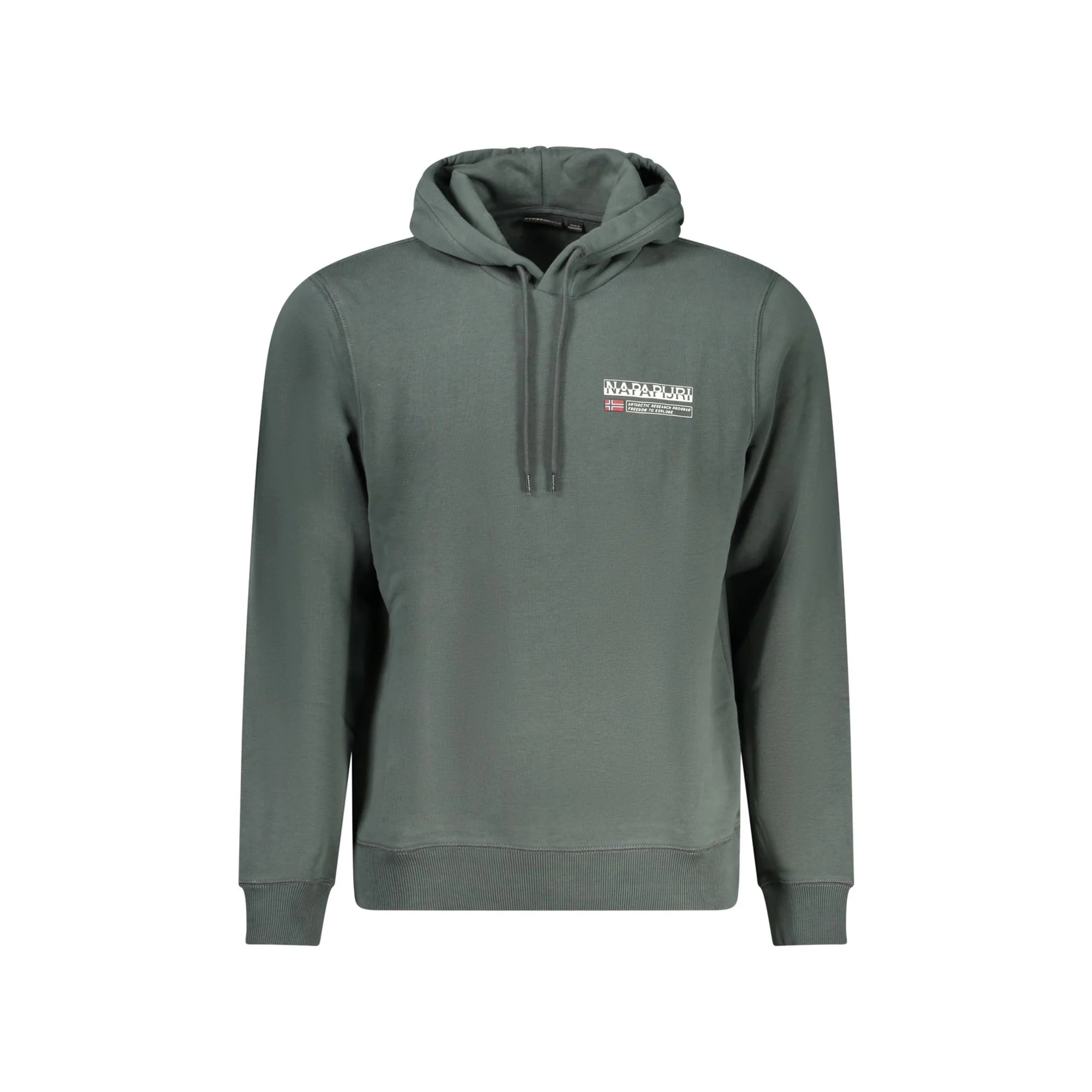 NAPAPIJRI FELPA SENZA ZIP UOMO VERDE