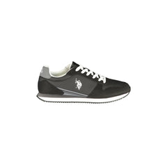 U.S. Polo Assn. Baskets Homme Noires Imprimé Logo