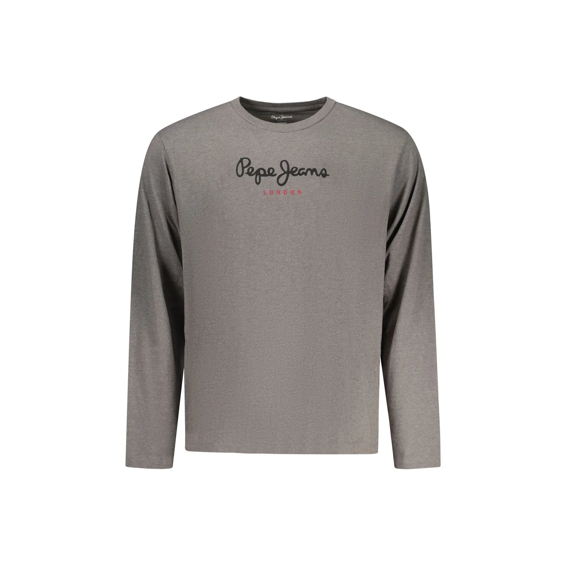 Pepe Jeans T-Shirt Maniche Lunghe Uomo Grigia Stampa Grigio - foto prodotto