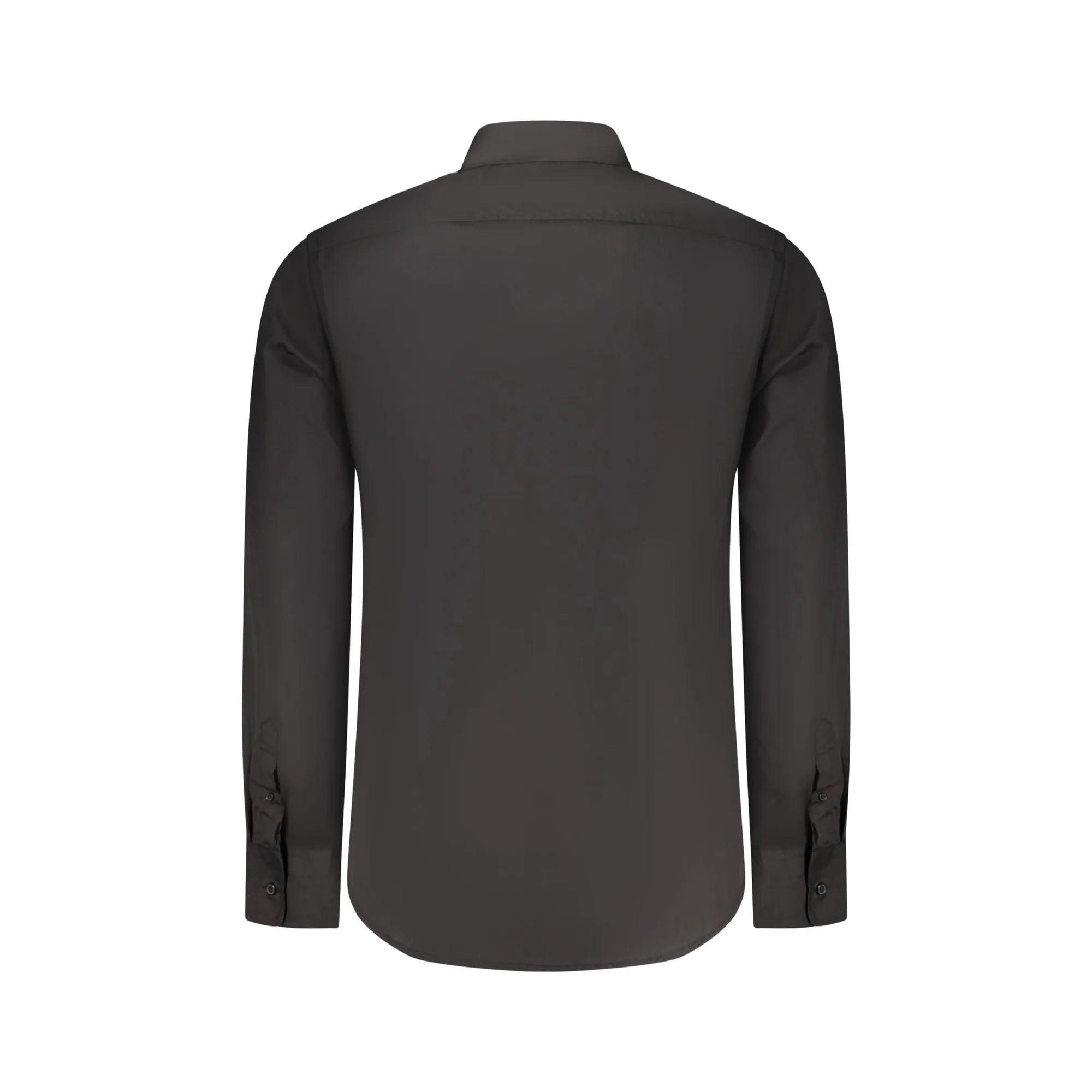 U.S. GRAND CAMICIA MANICHE LUNGHE UOMO NERO