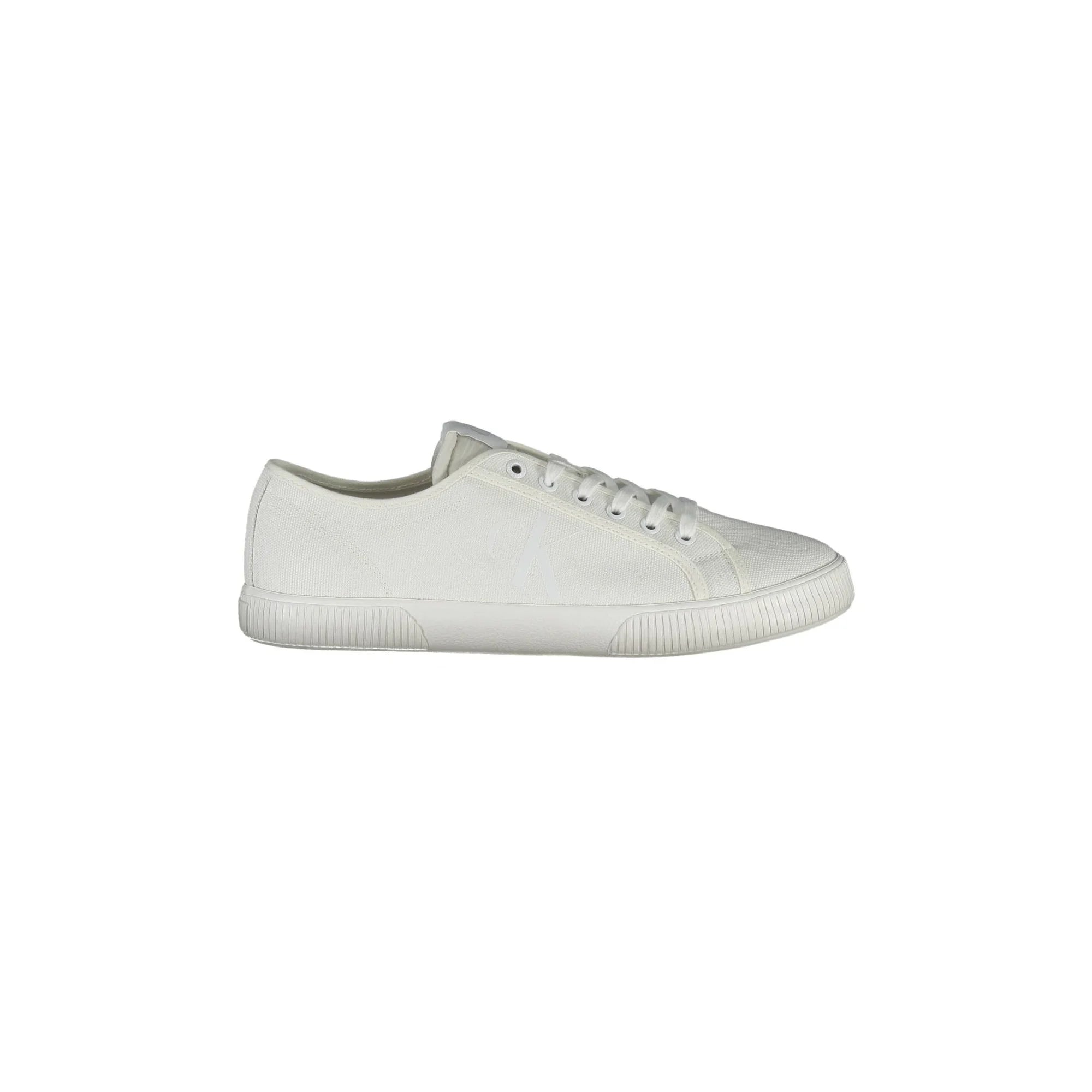 Calvin Klein Sneakers Uomo Bianche Stampa Logo Bianco - foto prodotto