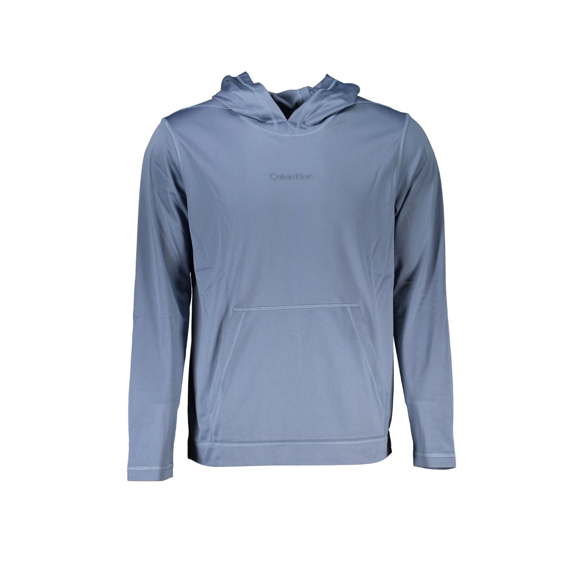 CALVIN KLEIN FELPA SENZA ZIP UOMO BLU