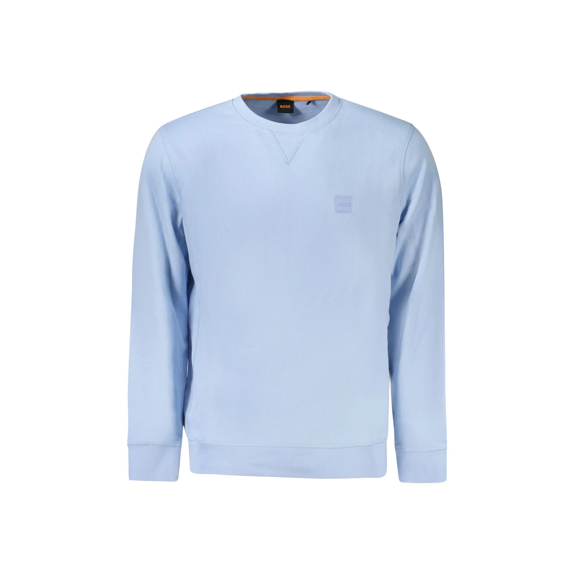 HUGO BOSS FELPA SENZA ZIP UOMO AZZURRO