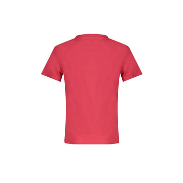 North Sails T-Shirt Maniche Corte Bambino Rossa Stampa Logo rosso - vista 2