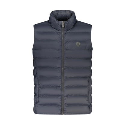 U.S. Grand Smanicato Uomo Blu 100 Gr Leggero Zip Logo Giubbotti e Giacche - foto prodotto
