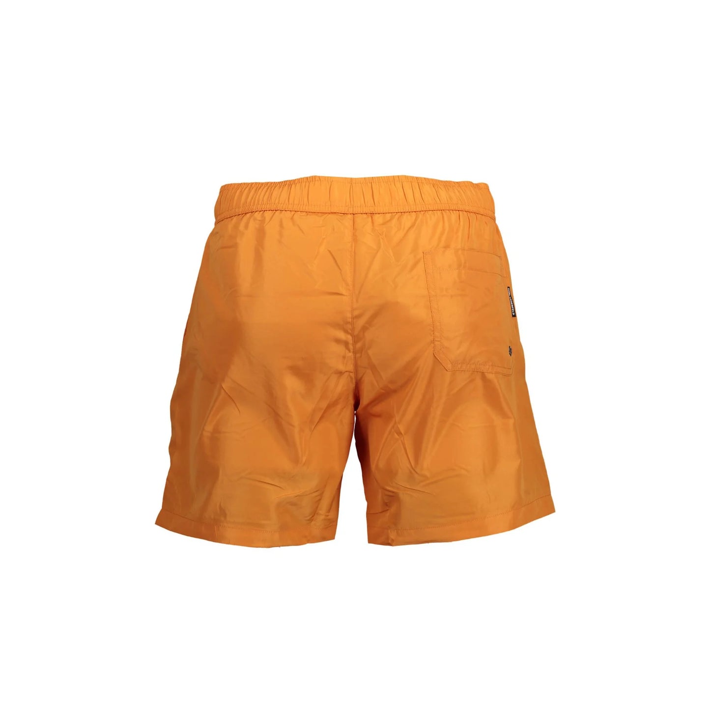 Karl Lagerfeld Beachwear Costume Mare Uomo Arancione Logo - vista 2