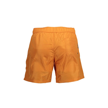 Karl Lagerfeld Beachwear Costume Mare Uomo Arancione Logo - vista 2
