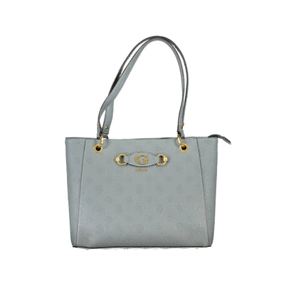 Guess Jeans Borsa Donna Izzy Peony Azzurra con Doppio Manico Borse Azzurro - foto prodotto