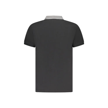 Cavalli Class Polo Maniche Corte Uomo Nera Stampa Logo nero - vista 2