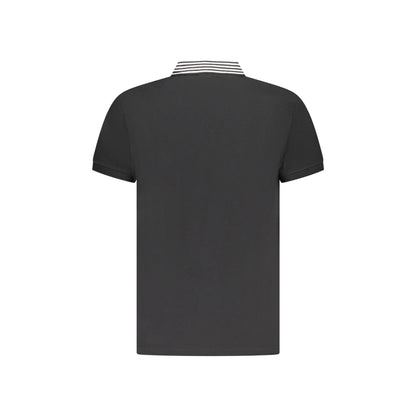 Cavalli Class Polo Maniche Corte Uomo Nera Stampa Logo nero - vista 2