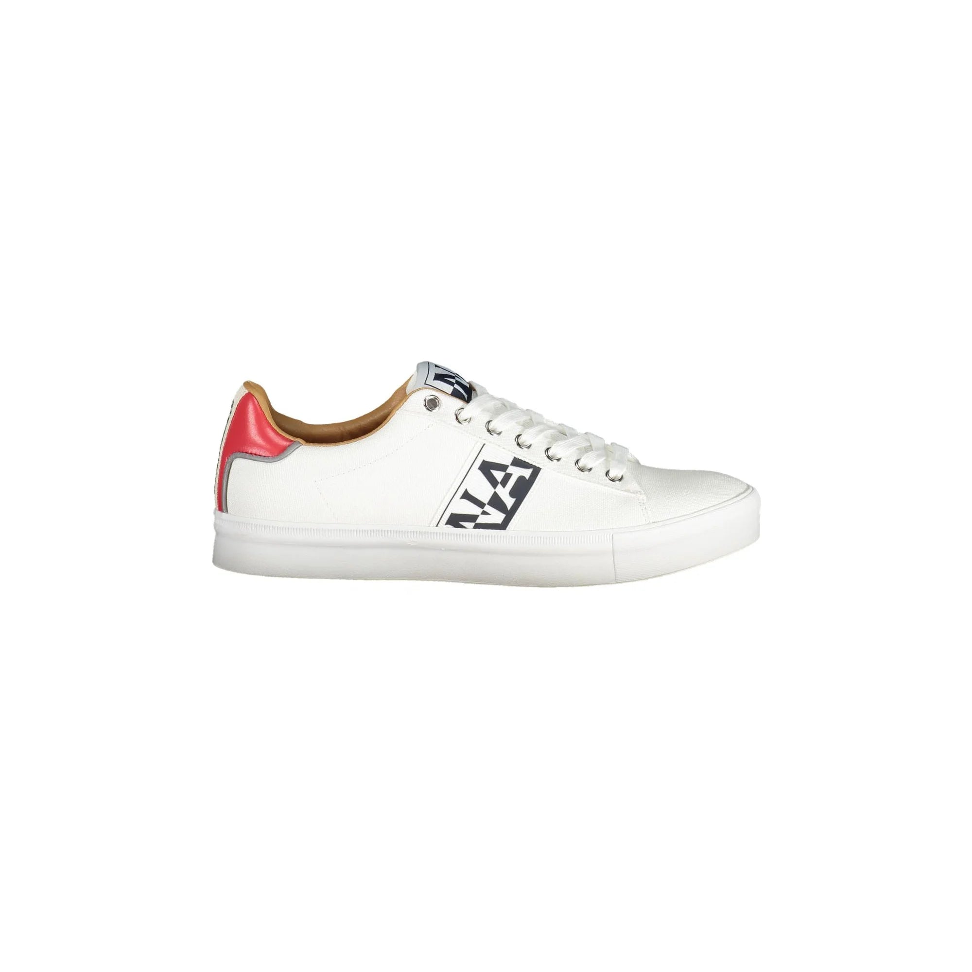 NAPAPIJRI SHOES Scarpe Sneakers Uomo Bianche con Dettagli a Contrasto Bianco - foto prodotto