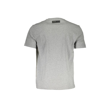 PLEIN SPORT T-Shirt Maniche Corte Uomo Grigia Stampa grigio - vista 2
