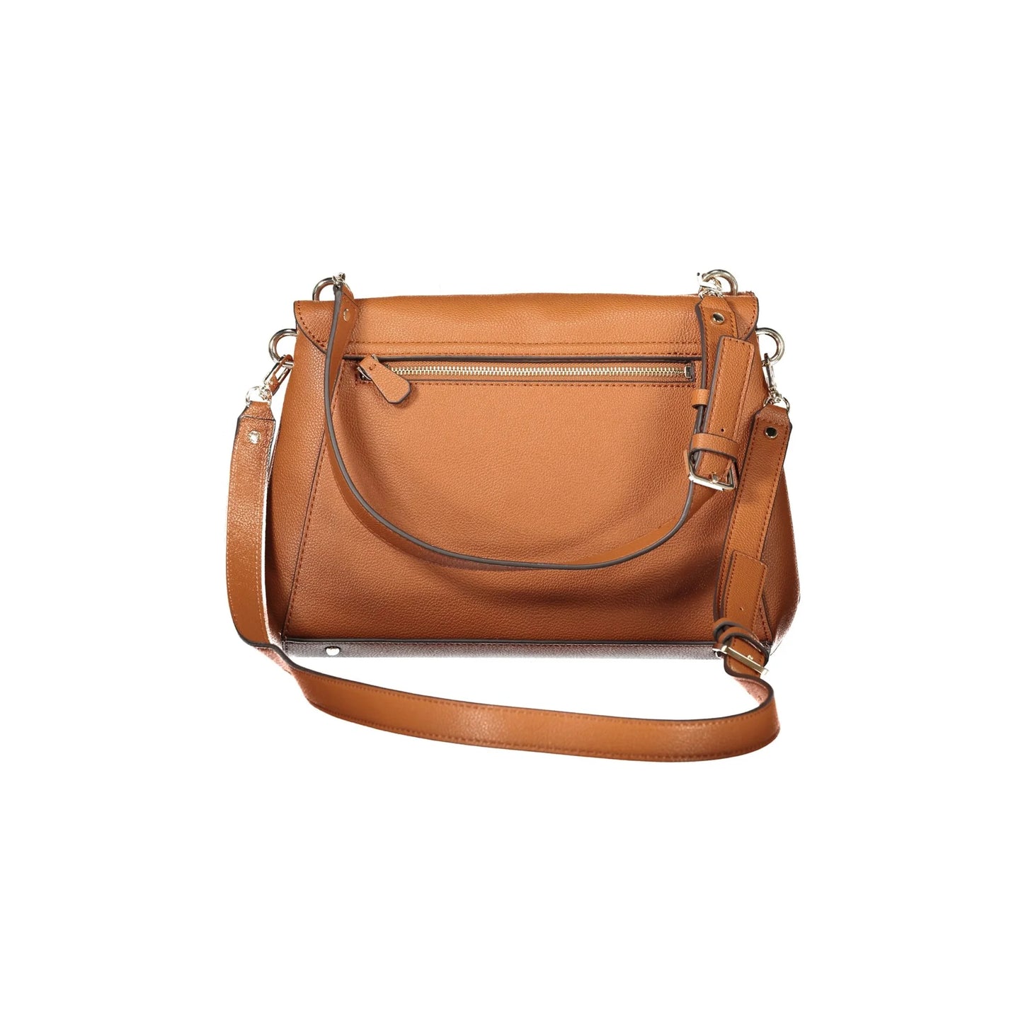 Guess Jeans Borsa a Tracolla Donna Marroni Chiusura con Zip Borse - vista 2