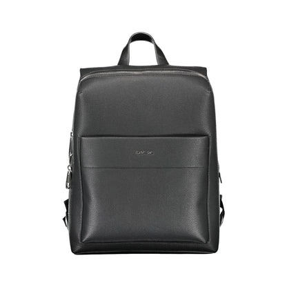 Calvin Klein Zaino Uomo Nero Dettagli a Contrasto Logo Zaini - foto prodotto