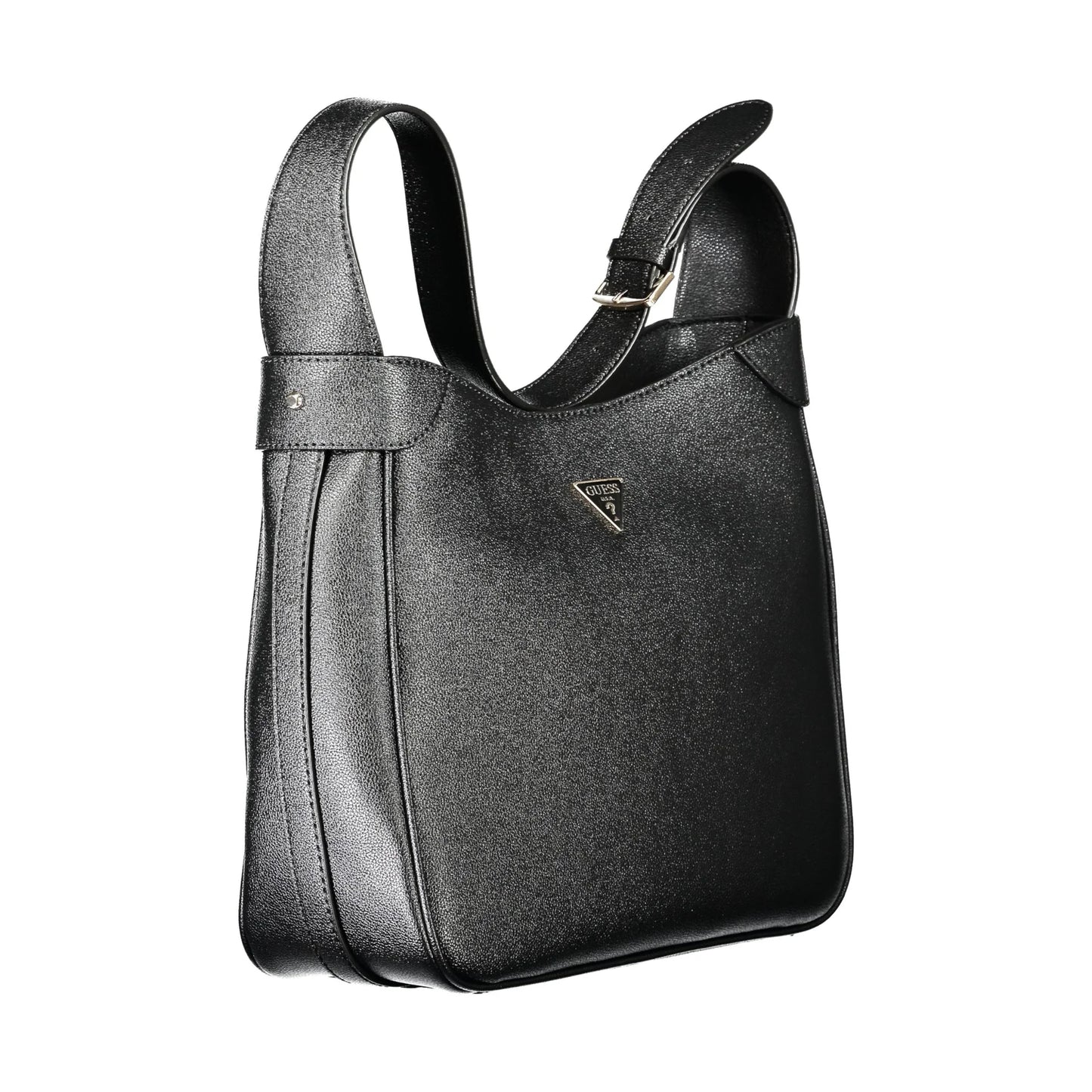 Guess Jeans Borsa a Spalla Donna Nera Logo Borse nero - vista 3