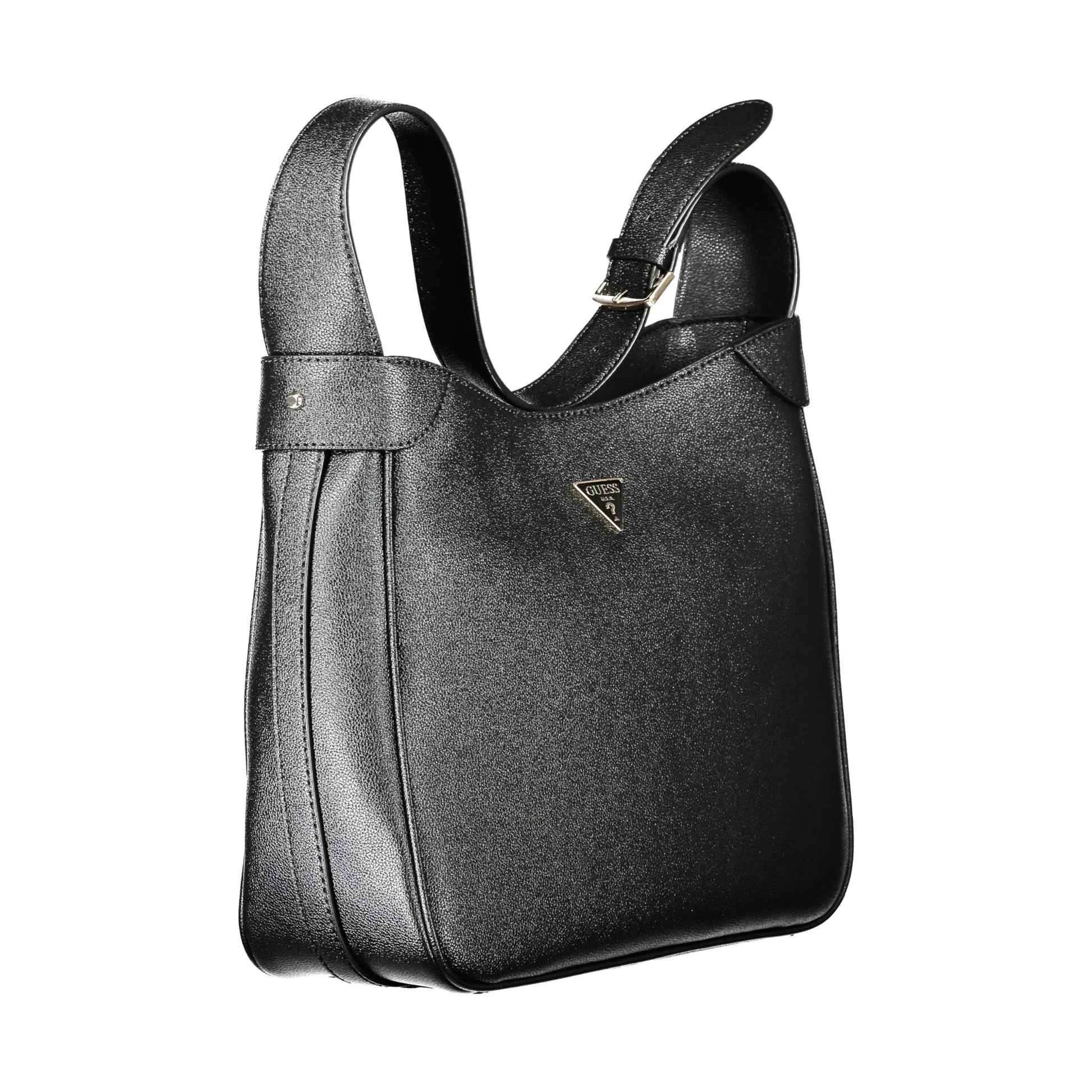 Guess Jeans Borsa a Spalla Donna Nera Logo Borse nero - vista 3