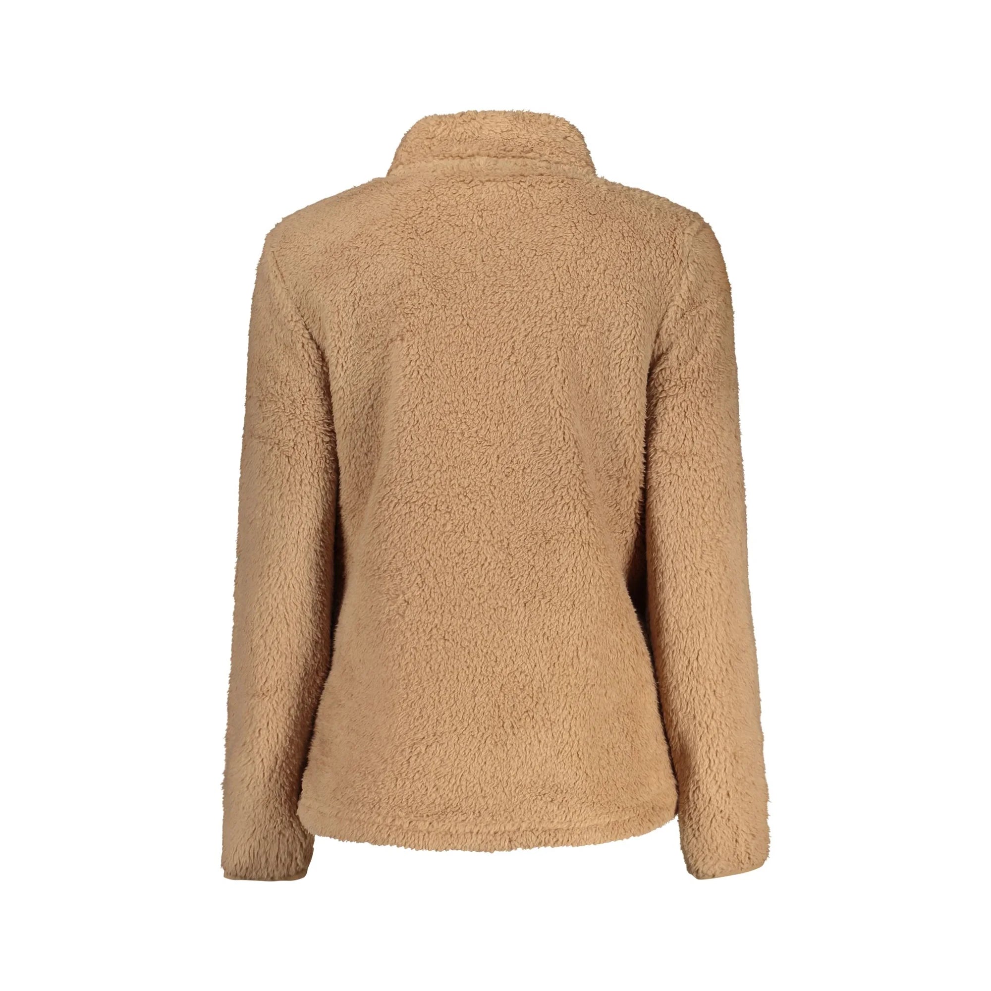 LAURA BIAGIOTTI FELPA CON ZIP DONNA MARRONE