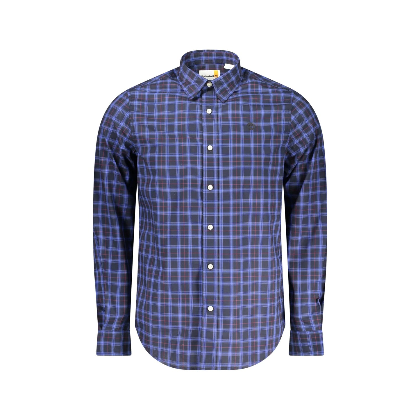 Timberland Camicia Maniche Lunghe Uomo Blu Ricamo Camicie - foto prodotto