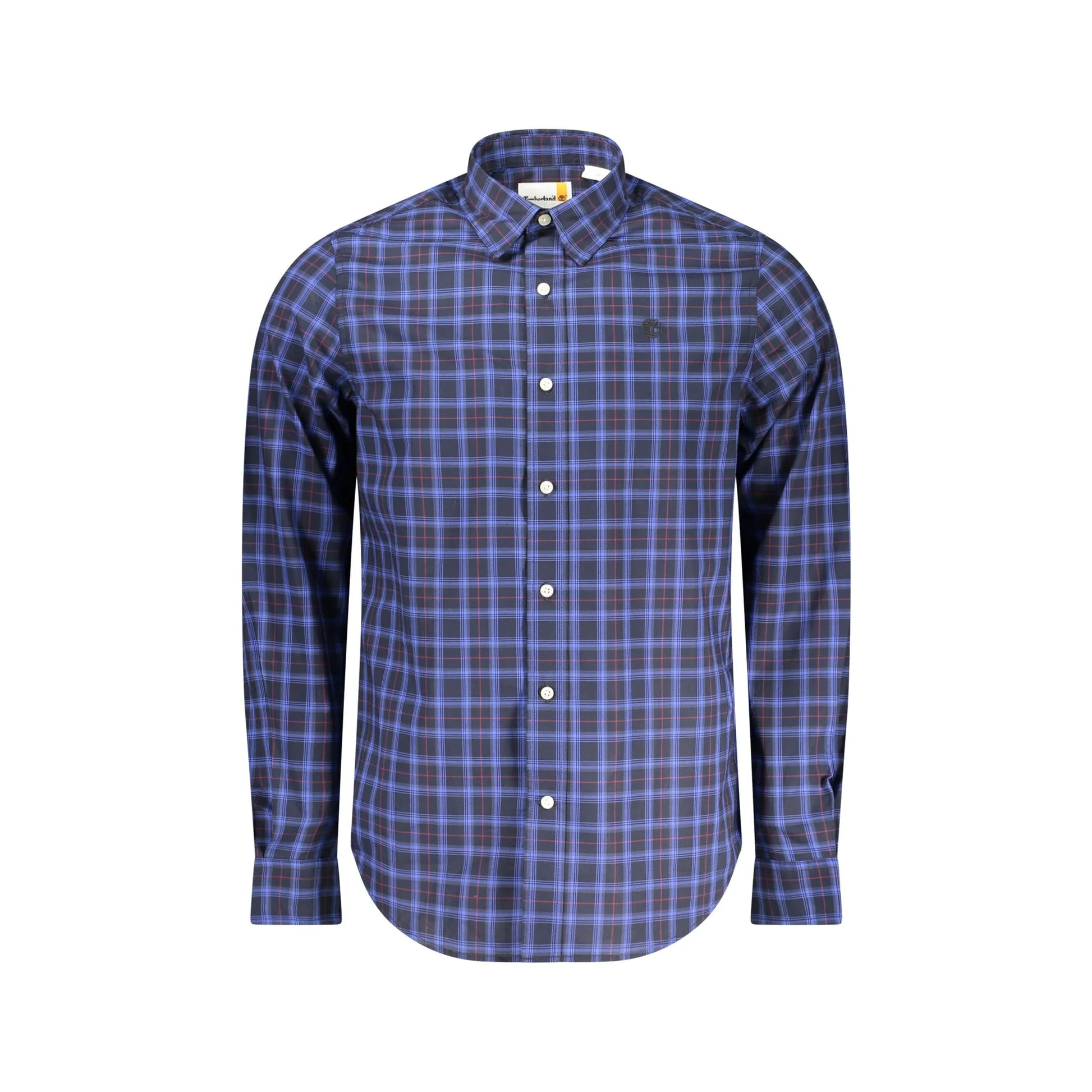 Timberland Camicia Maniche Lunghe Uomo Blu Ricamo Camicie - foto prodotto