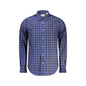 Timberland Camicia Maniche Lunghe Uomo Blu Ricamo Camicie - foto prodotto