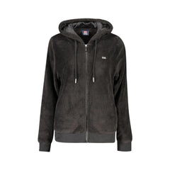 Norway 1963 Chaqueta de Manga Larga Mujer Negra Bordado