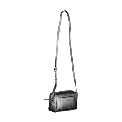 Calvin Klein Borsa Donna Nera a Tracolla con Zip e Tasche Borse nero - vista 3