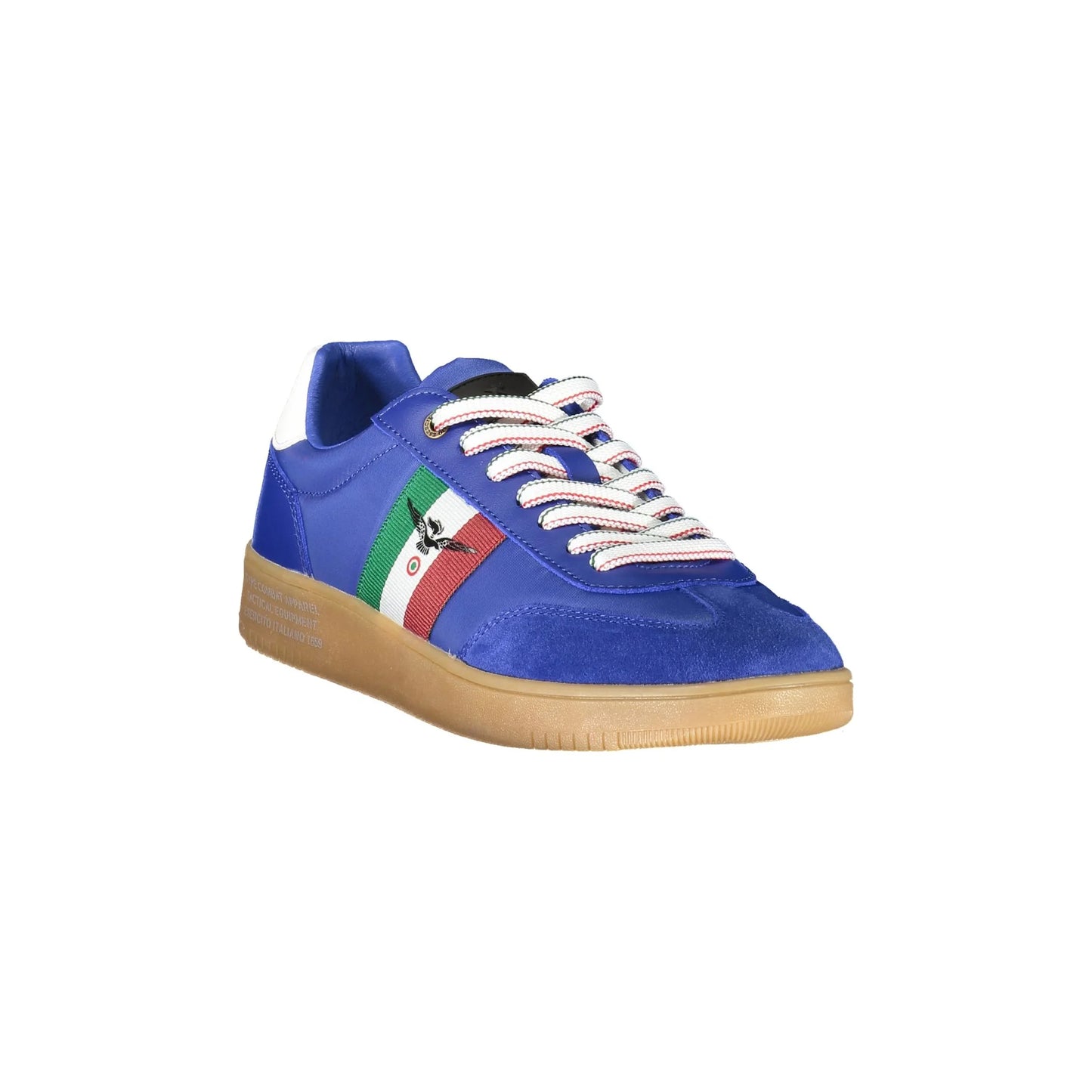ESERCITO 1659 Scarpe Sportive Uomo Blu Aviazione con Logo Sneakers - vista 2