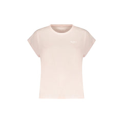 Pepe Jeans T-Shirt Μανίκια Κοντά Γυναίκα Ροζ Εκτύπωση Λογότυπο