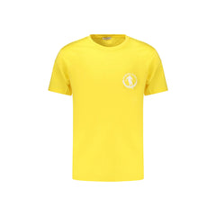 Bikkembergs T-Shirt Kortærmet Mand Gul Logo Print