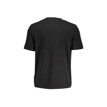 Boss T-Shirt Maniche Corte Uomo Nera Logo nero - vista 2