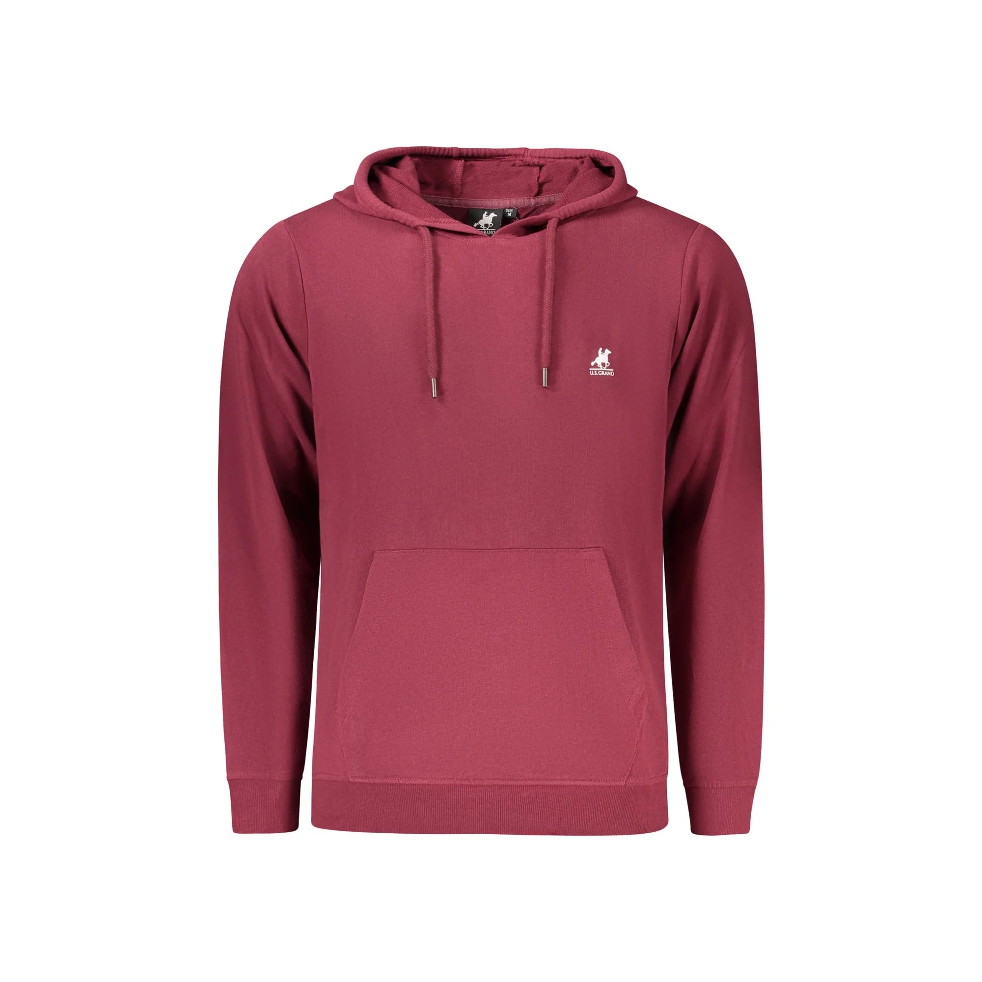 U.S. GRAND FELPA SENZA ZIP UOMO ROSSO