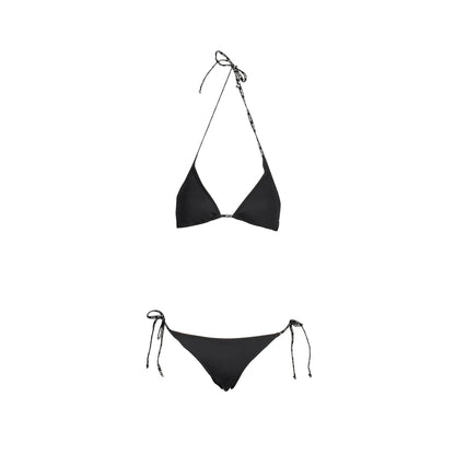Fila Costume da Mare Donna Nero Stampa Logo - foto prodotto