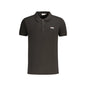 Fila Polo Maniche Corte Uomo Nera Ricamo Nero - foto prodotto