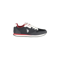 U.S. Polo Assn. Sportschoenen Mannen Blauw Logo Print