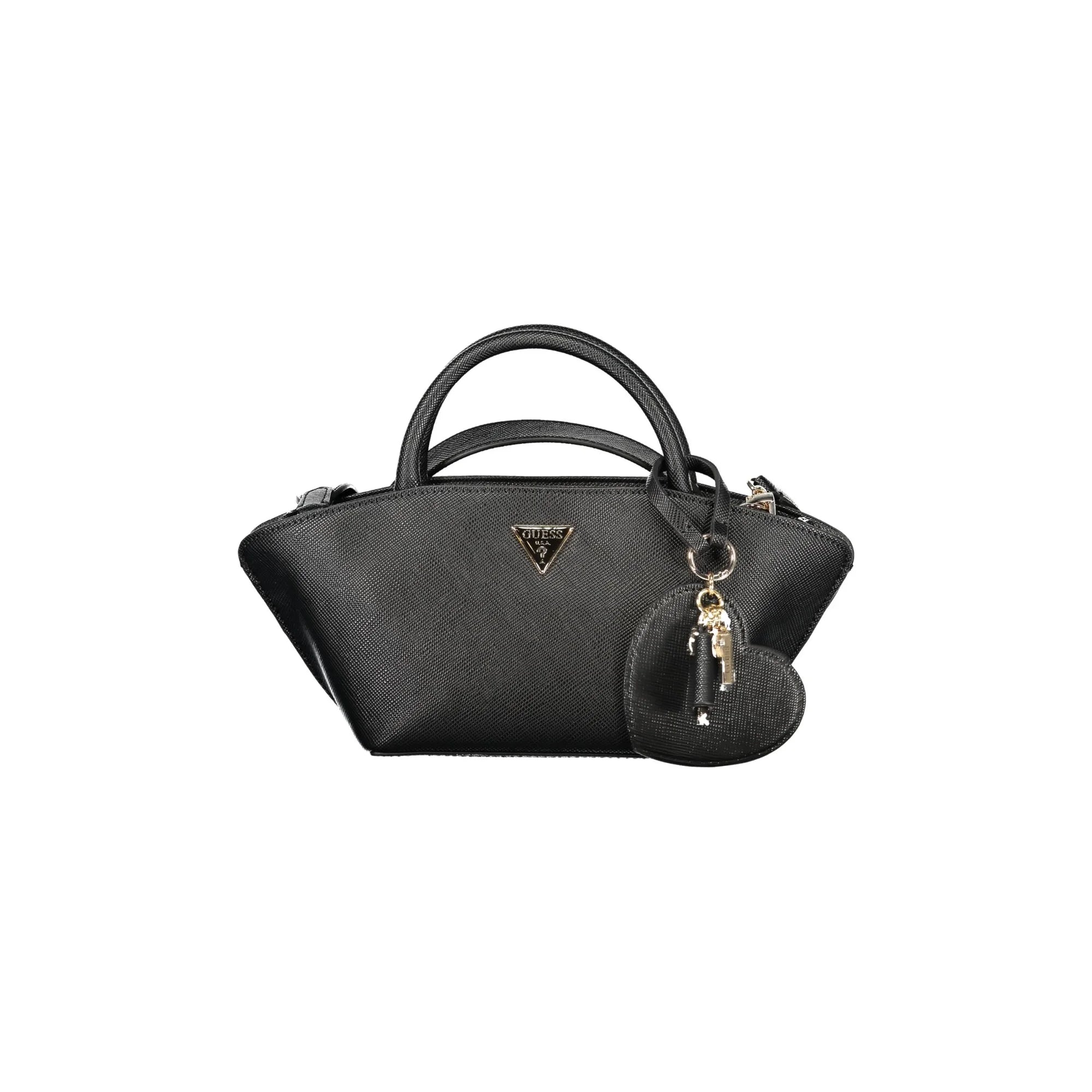 Guess Jeans Borsa a Tracolla Donna Nera Logo Borse Nero - foto prodotto