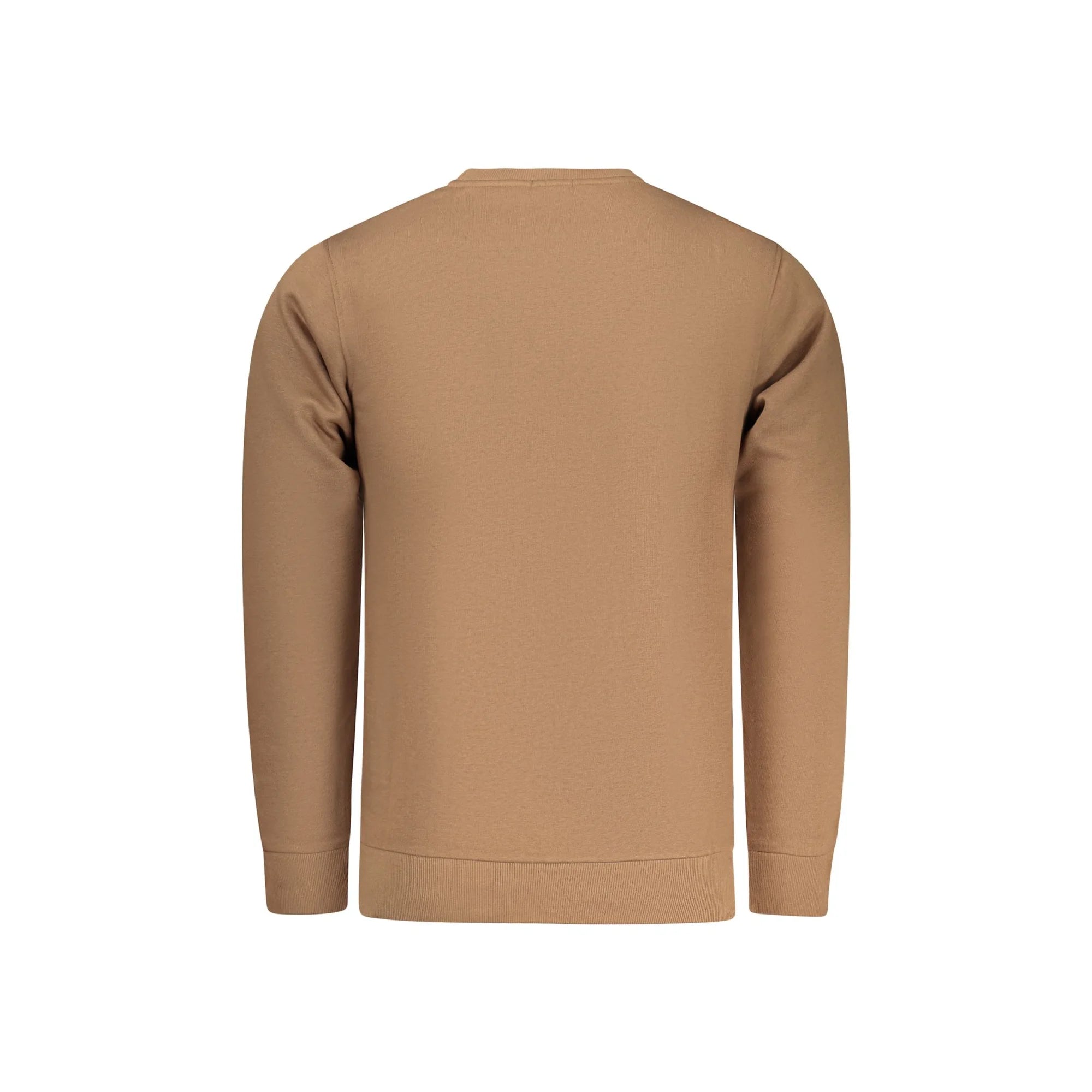 RIFLE FELPA SENZA ZIP UOMO MARRONE