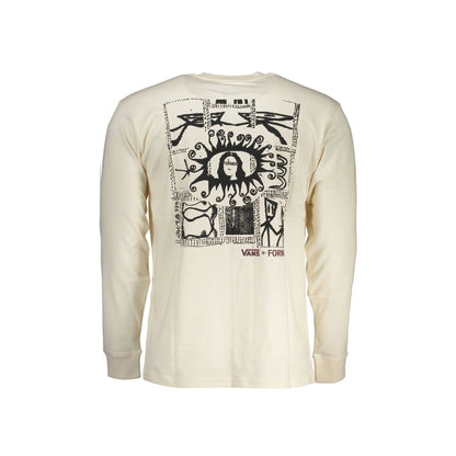 VANS T-SHIRT MANICHE LUNGHE UOMO BIANCO