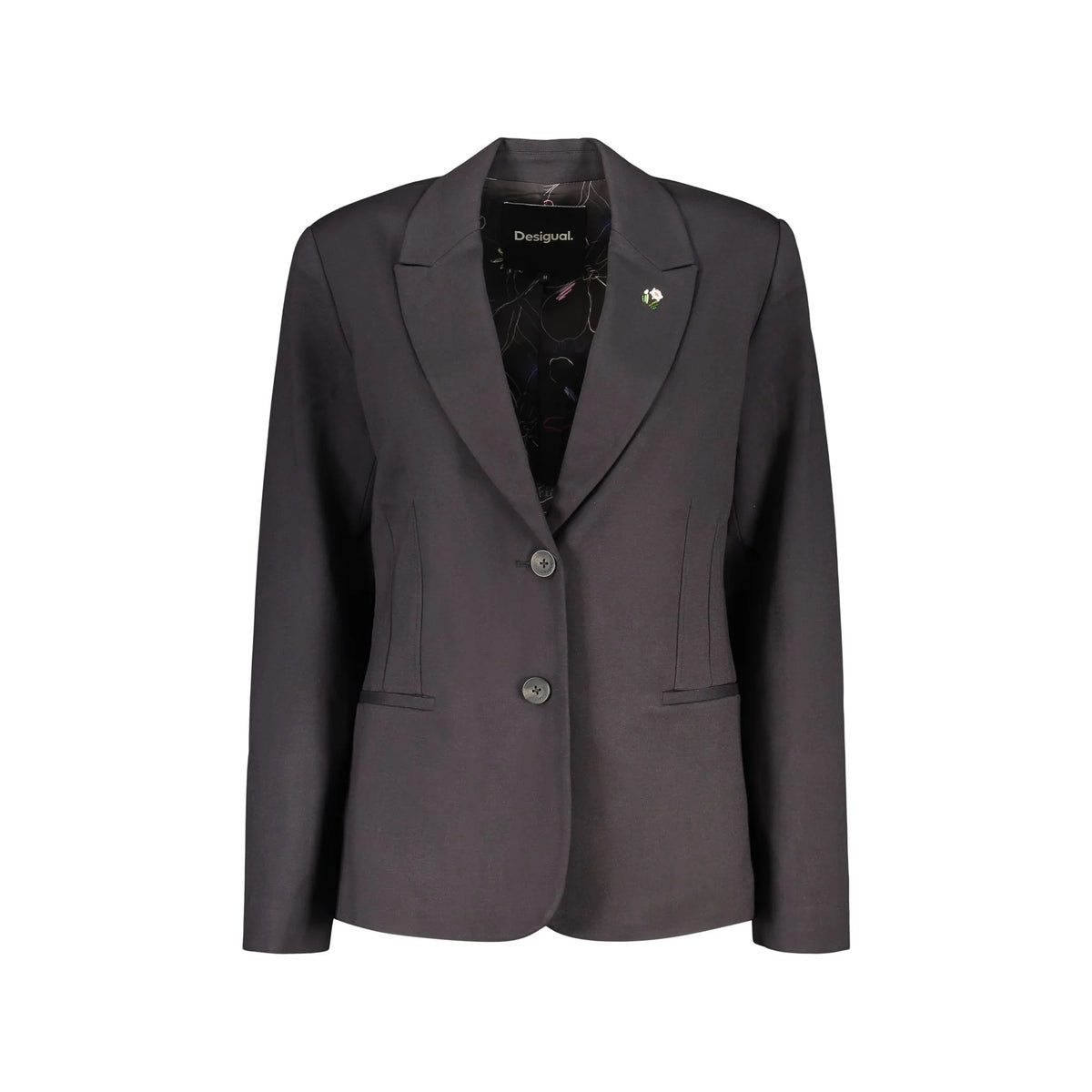 DESIGUAL GIACCA CLASSICA DONNA NERO