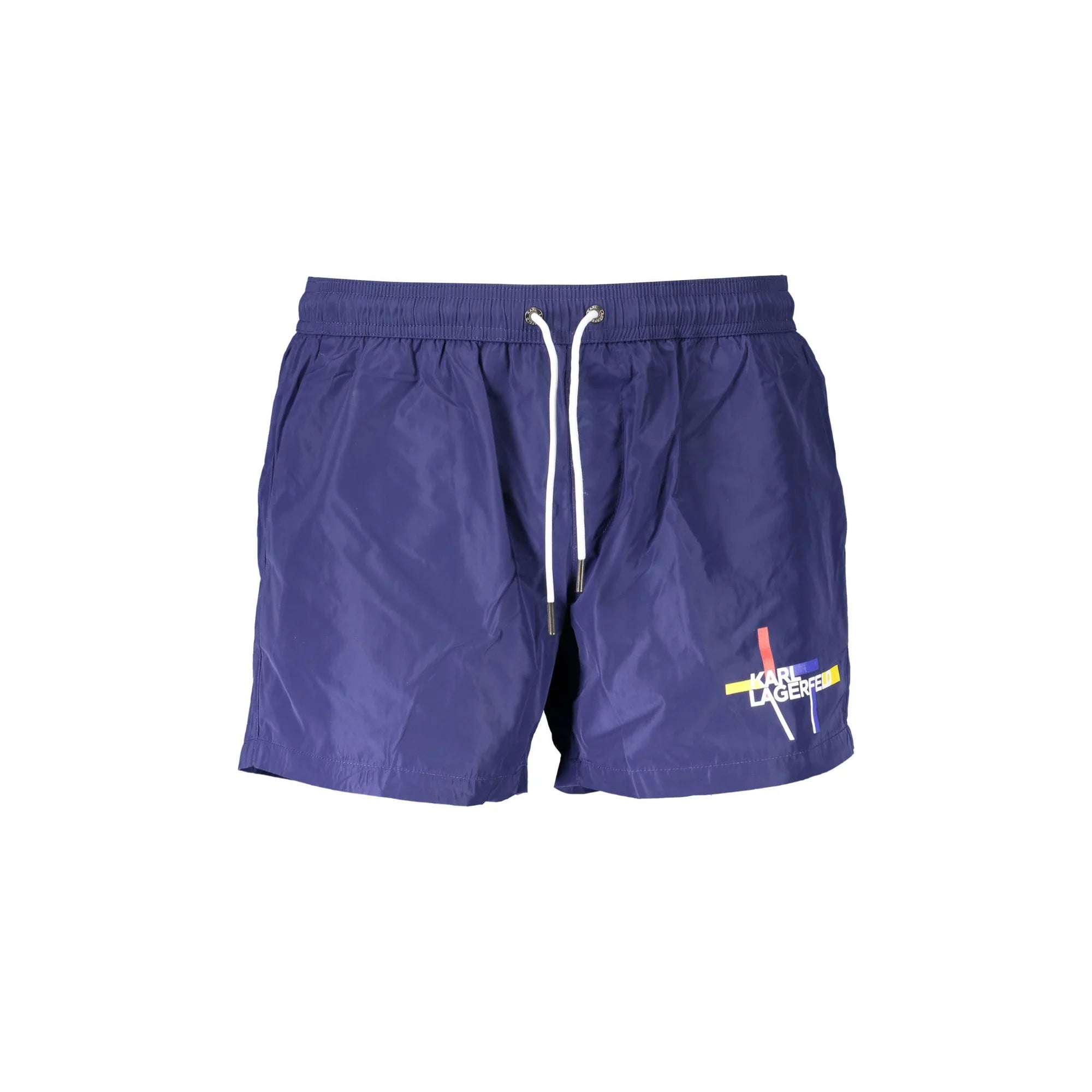 KARL LAGERFELD BEACHWEAR COSTUME PARTE SOTTO UOMO BLU