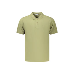 Coveri Moving Polo Kurzarm Herren Grün Stickerei