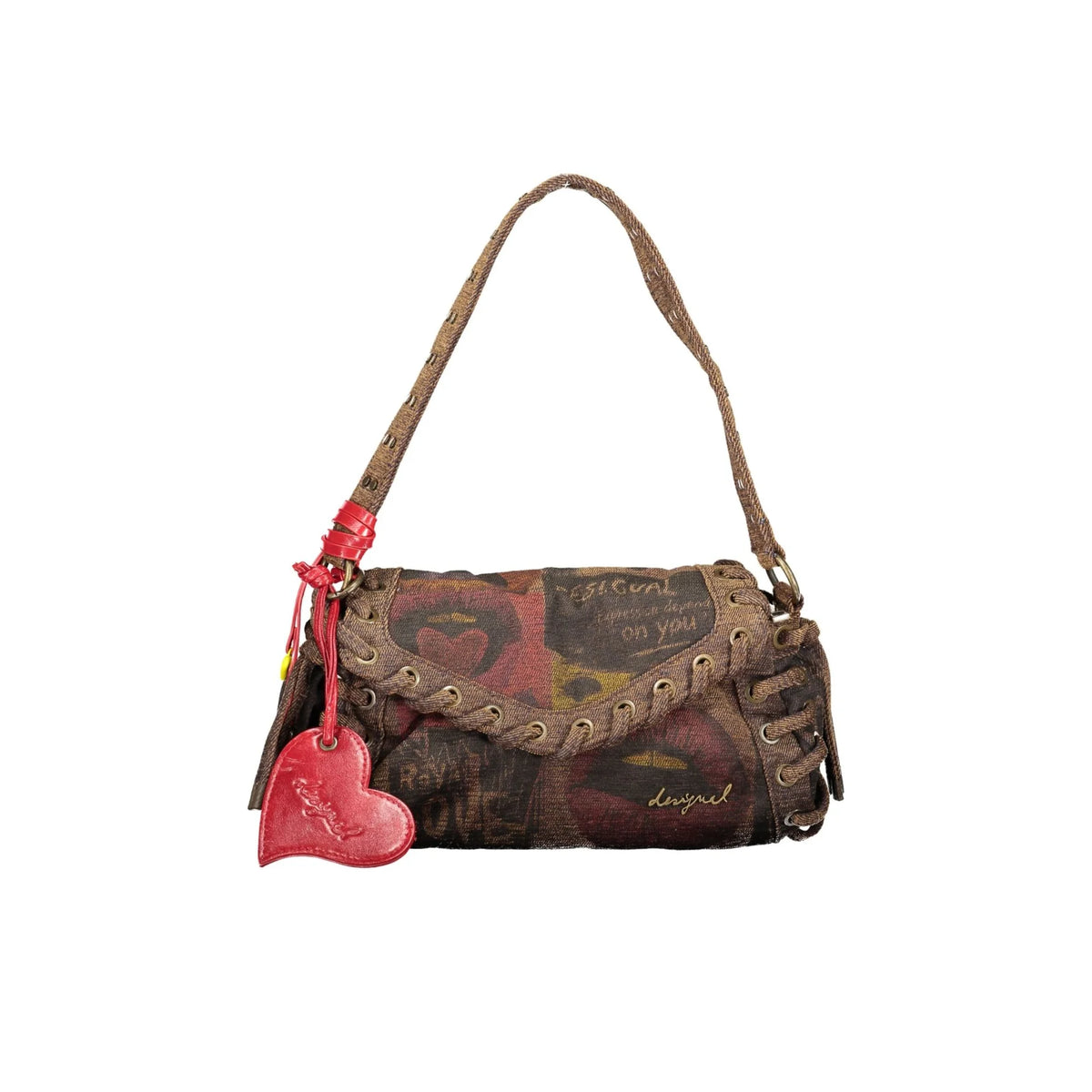 DESIGUAL BORSA DONNA MARRONE